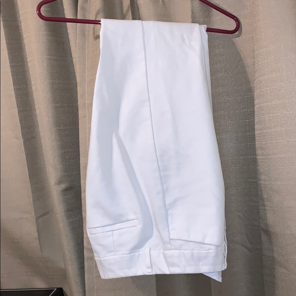 Perfect White ankle pants worn once!